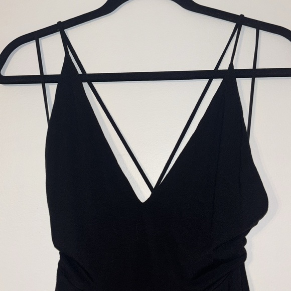 Reformation Black Strappy Dress - Picture 3 of 11